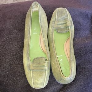 Prada Women's Green Loafers